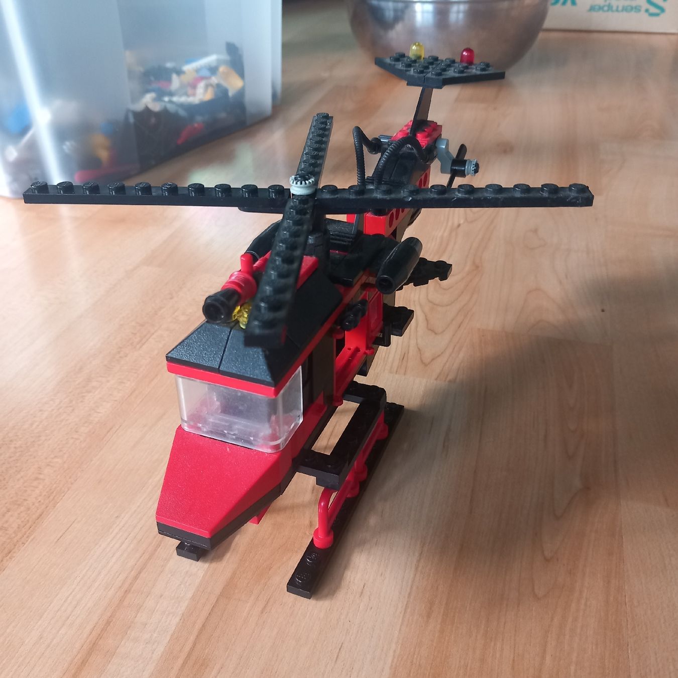 Lego Baukästen: Lego Helicopter Rot Schwarz  – Gebraucht aus Ebnat-Kappel von blazzi 3