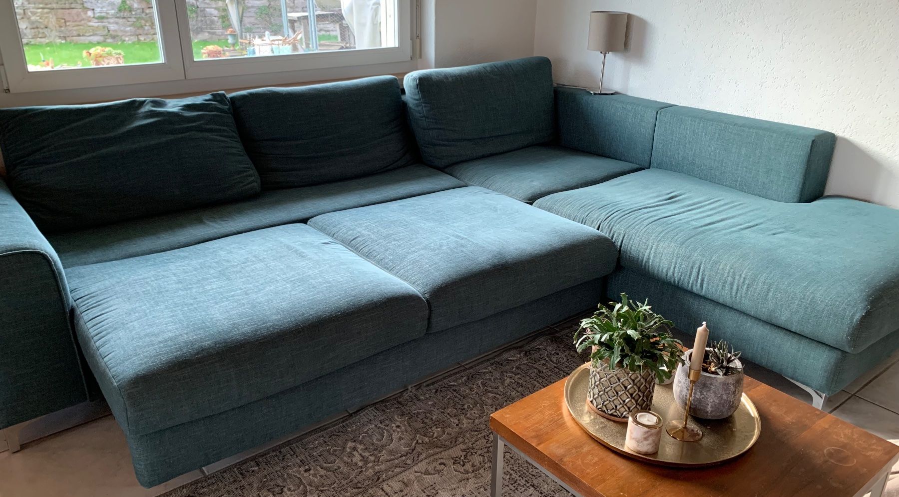 : Ecksofa petrol – D'occasion à Hallwil par Lima98 6