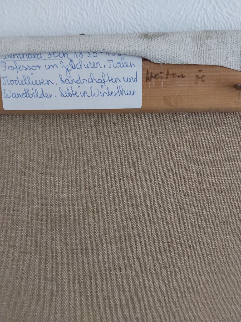 Dipinti: Fritz Bernhard. Oelbild 42x60cm. Signiert – Usato da Steinach venduto da Chilli1957 5