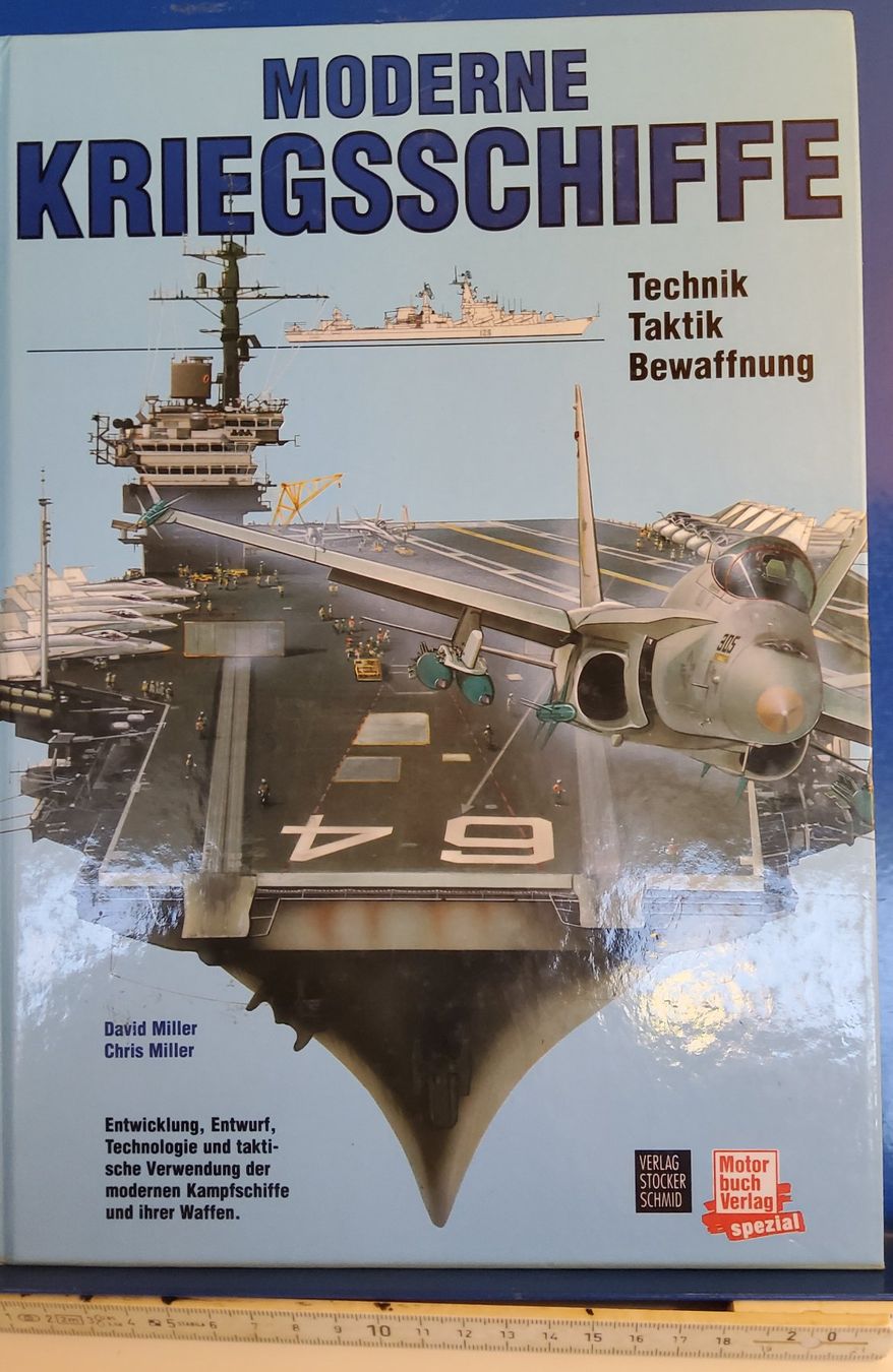 Libri: Buch Moderne Kriegsschiffe 1986 – Usato da Grüningen venduto da VENOM59
