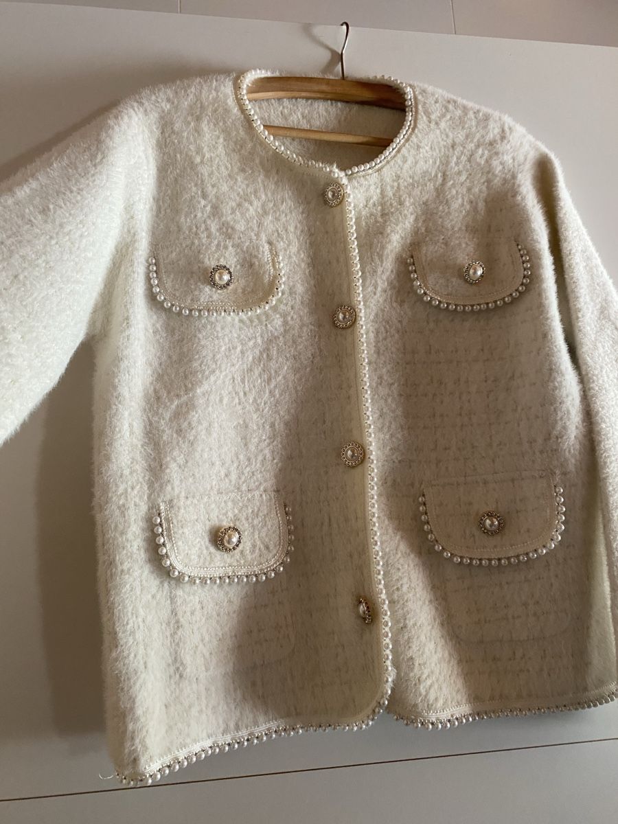 Giacche: Tweeted Blazer with Pearls – Nuovo (secondo la descrizione) da Göschenen venduto da Anoli34 3