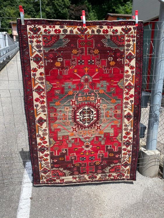 Tafresh Iran 190x132 Teppich geknüpft sauber Zustand perfekt (Gebraucht ...