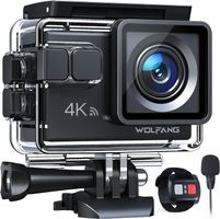 GA100 Action Cam 4K 20MP Unterwasserkamera WiFi 40M EIS