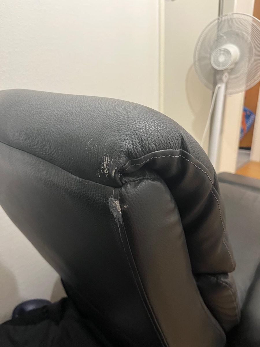 Poltrone: Sessel aus Kunstleder schwarz in gutem Zustand – Usato da Kriens venduto da boxer79 3