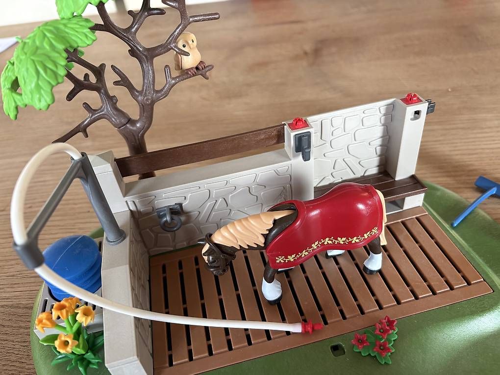 Giocattoli: Playmobil Pferdewaschplatz – Usato da Schüpfheim venduto da pepper03 2