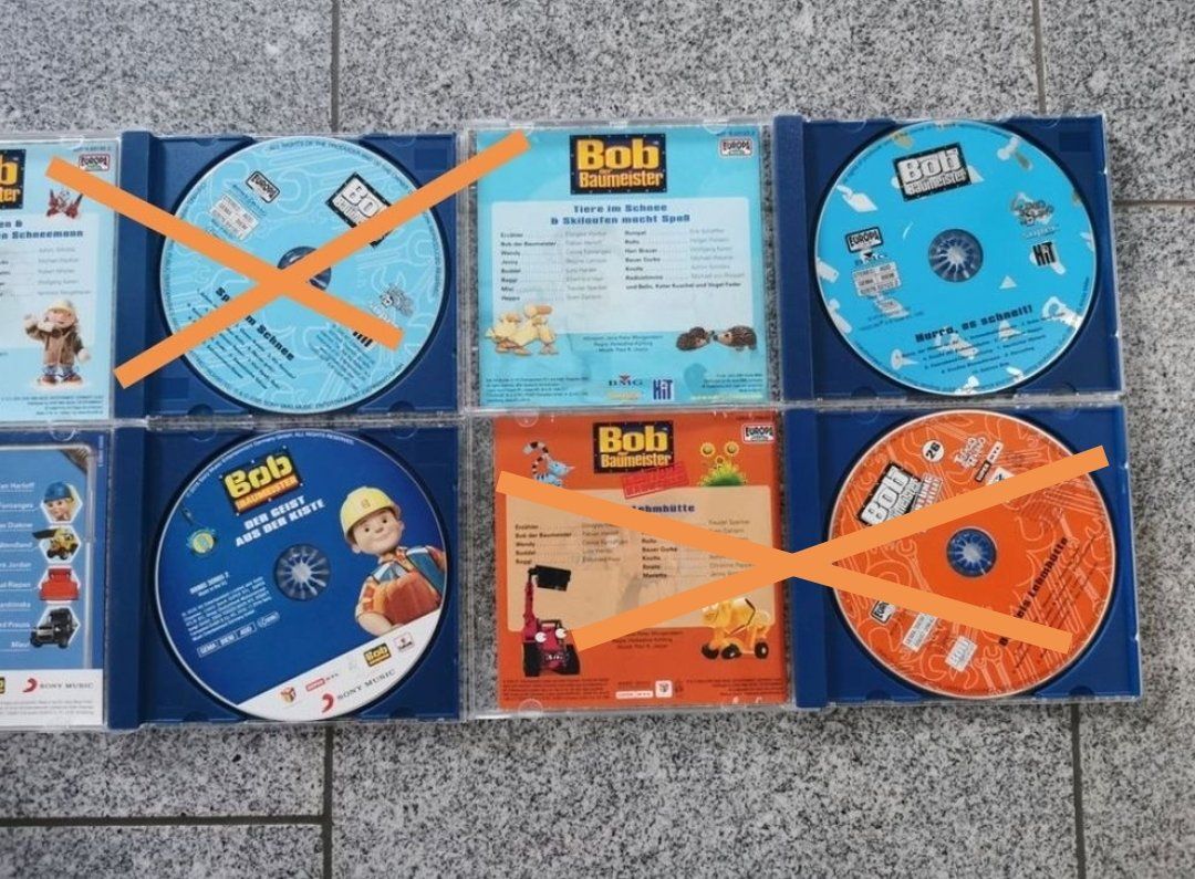 Audiolibri: 2 Bob der Baumeister - Kinder Hörspiele CD's – Usato da Tägerschen venduto da mamirockt 1