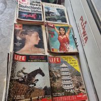 Magazine 60er Jahre  Deutsch/Französich/Englisch 58 Stück