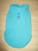 FLEECE HUNDEMANTEL TÜRKIS RÜCKENLÄNGE 26CM
