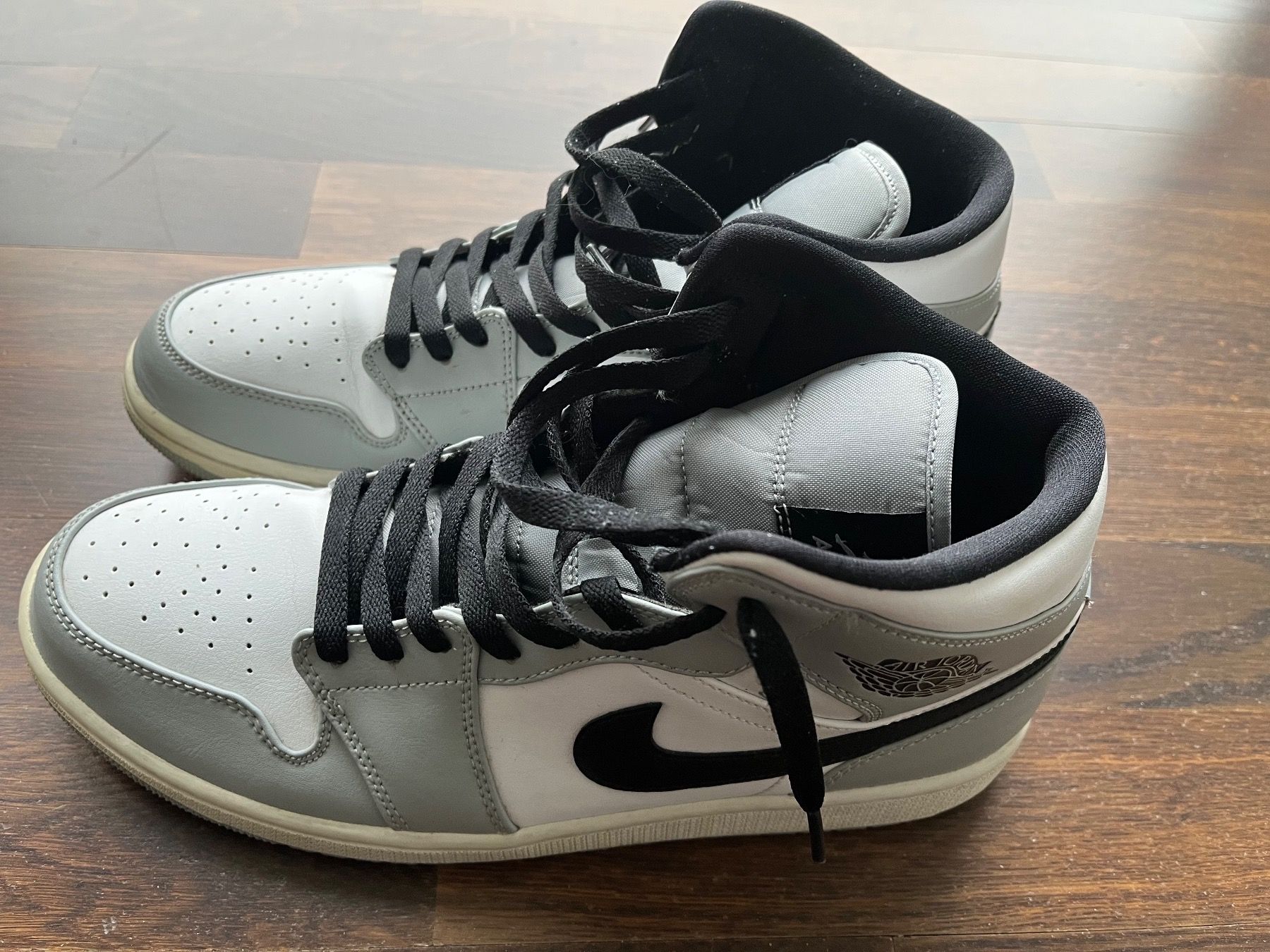 Jordan Scarpe da uomo: JORDAN 1 Mid Light Smoke Grey – Usato da Unterengstringen venduto da marcel_zh 3