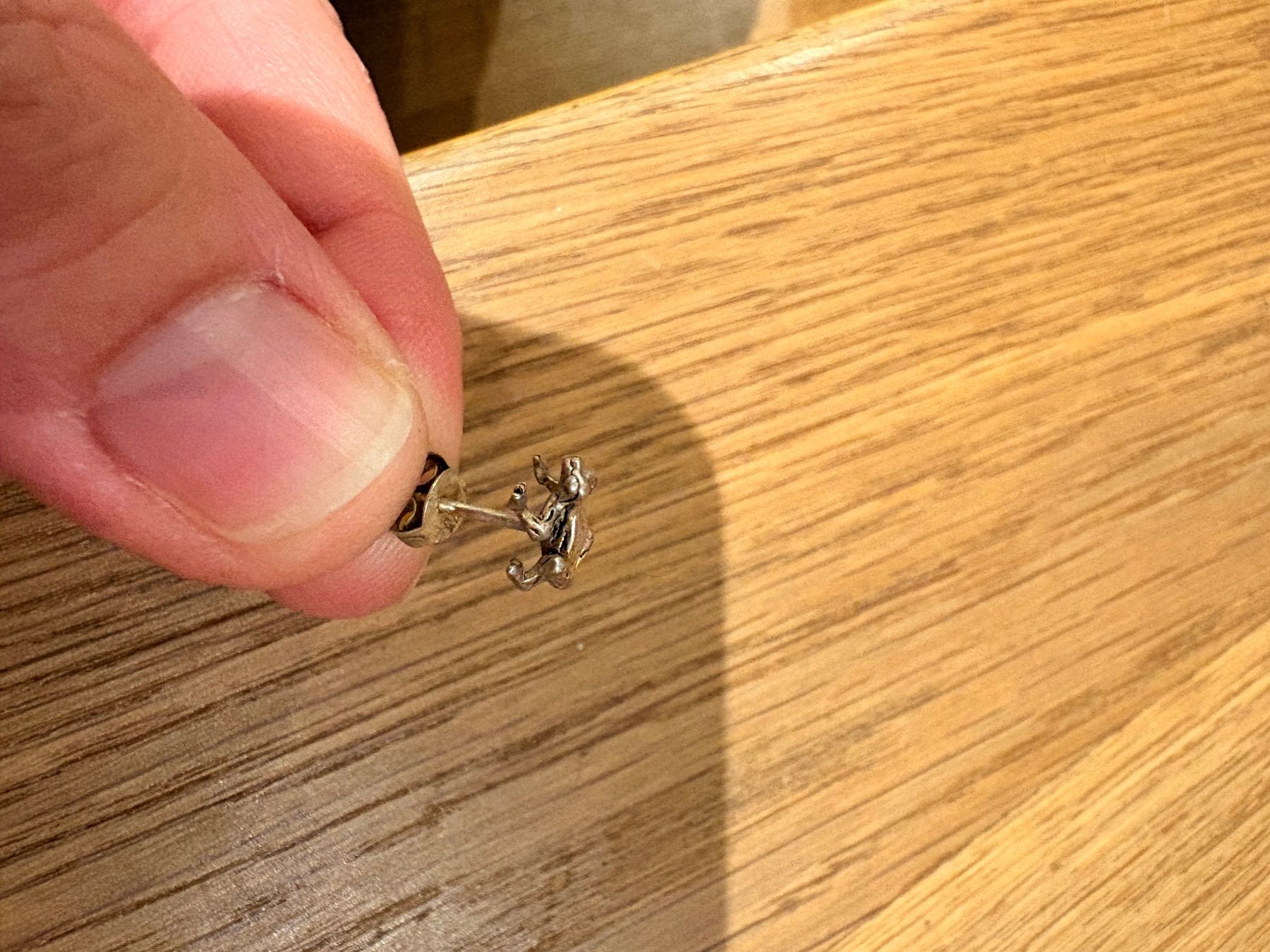 Ohrringe & -stecker: 1 Ohrring, Frosch, Silber, Schmuck – Gebraucht aus Breitenbach von Alice_xy 1