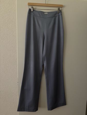 Chaika Light Blue Rayon Trousers - Size M