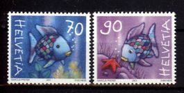 2001, Sondermarken Regenbogenfisch **
