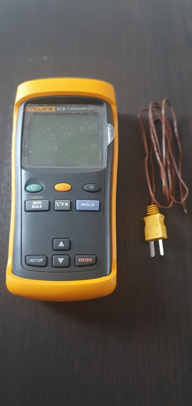 Fluke Misurare: Thermomètre de précision Fluke 51 II – Usato da Sion venduto da Timevintage