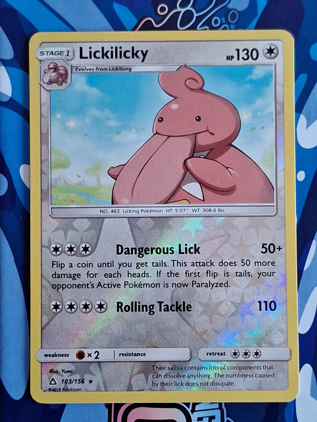 Pokémon Carte collezionabili: Lickilicky - Reverse Holo - Ultra Prism #Ord17 – Usato da Altstätten SG venduto da GGsGameshop