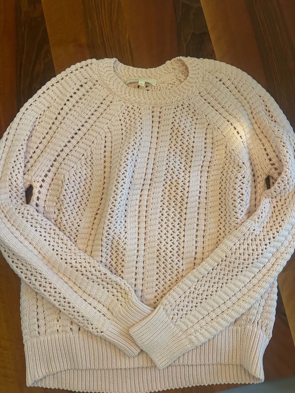 Maje Pullover & Sweatshirts: Maje Sommerpulli Gr.1, rosa, kaum getragen – Gebraucht aus Zürich von sop_y86b