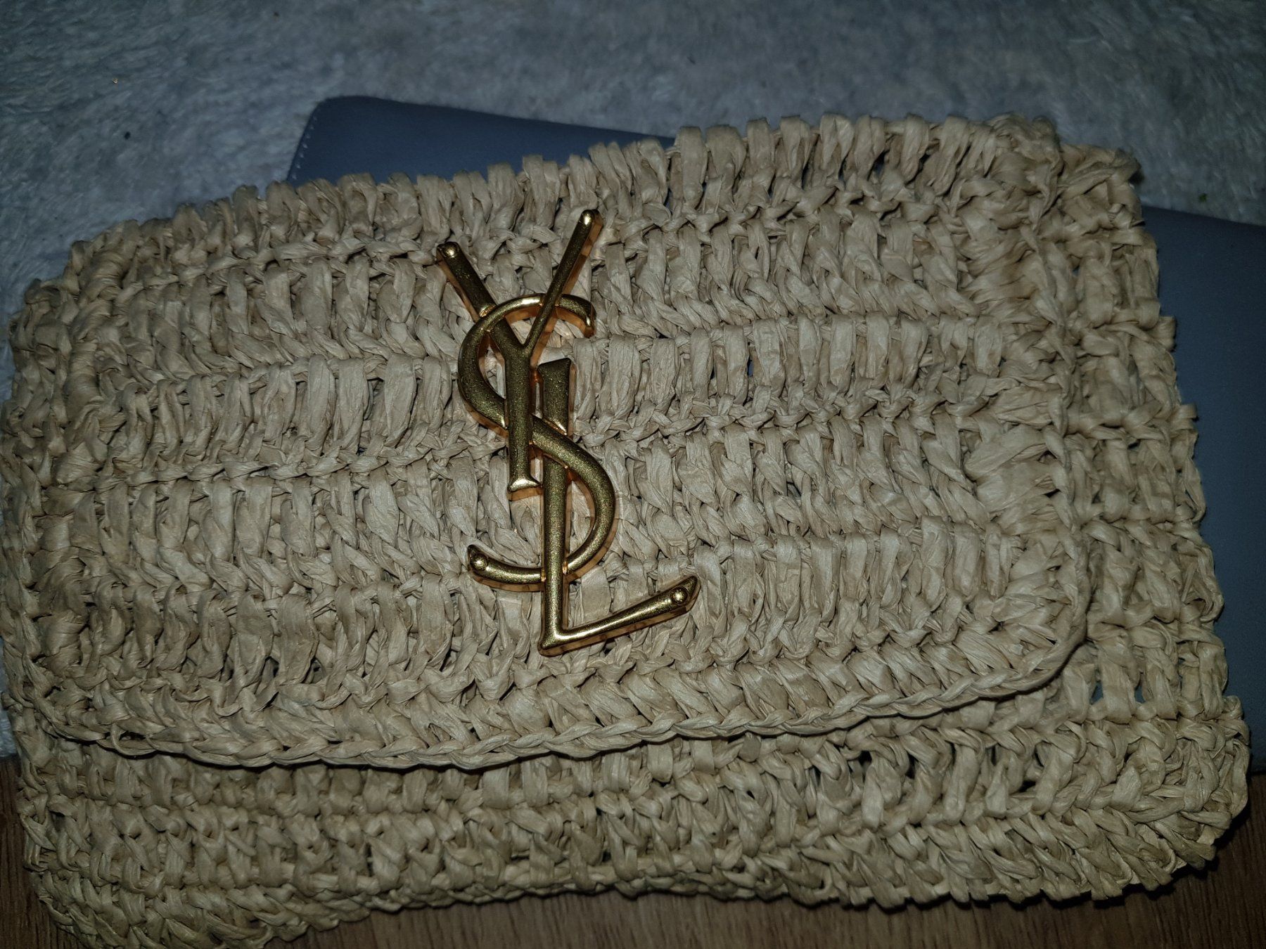 Portamonete: Raffia u.Leder Portmonaie, s – Usato da Wetzikon ZH venduto da med_2y76