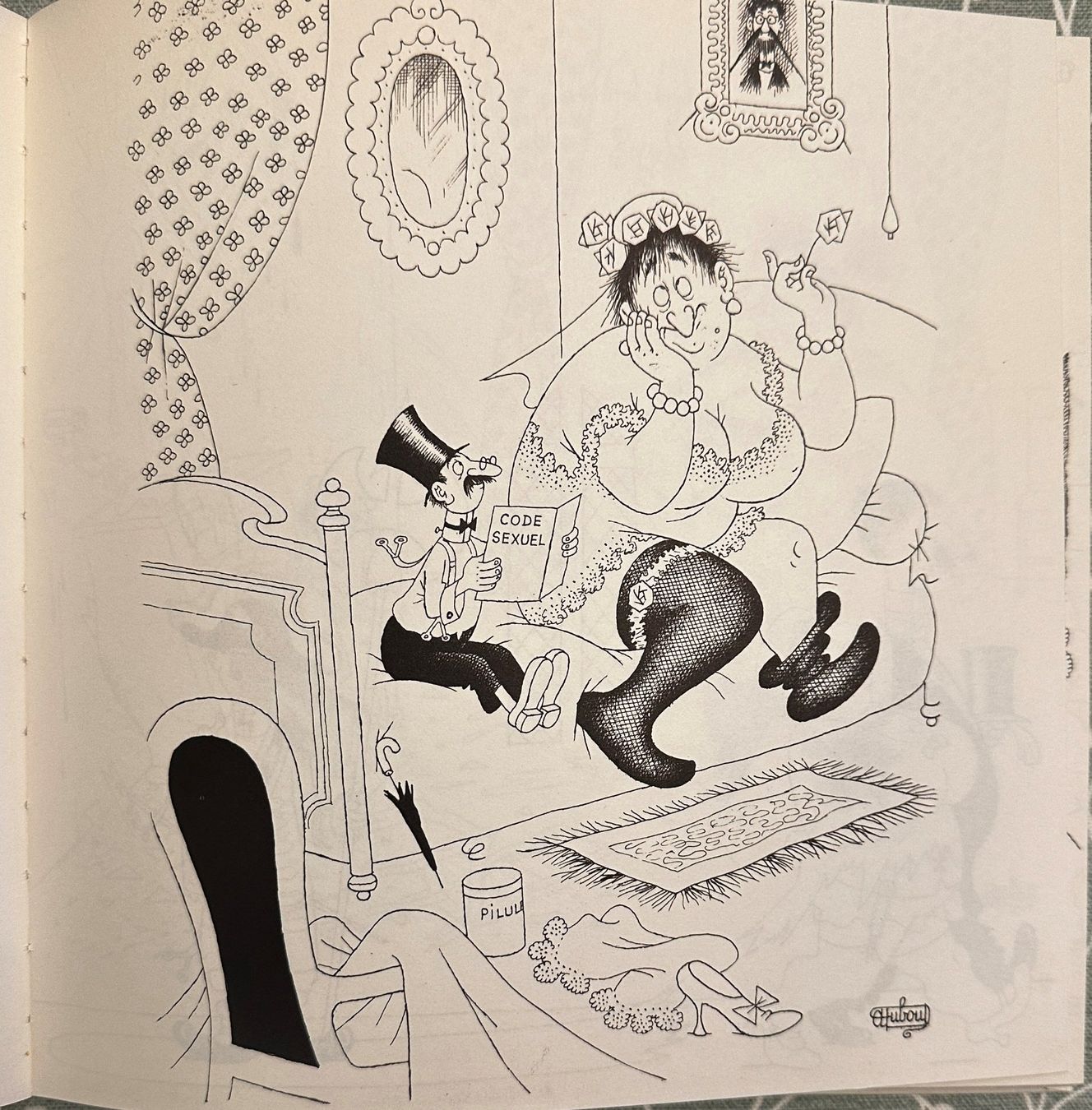 Comics: Dubout 1974, mit einigen Zeitungsausschnitte – Gebraucht aus Basel von Bingis 3