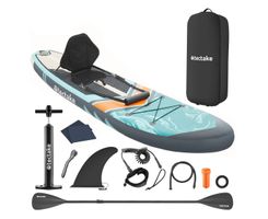 Stand-Up Paddle Board Zenon türkis/orange  2in1