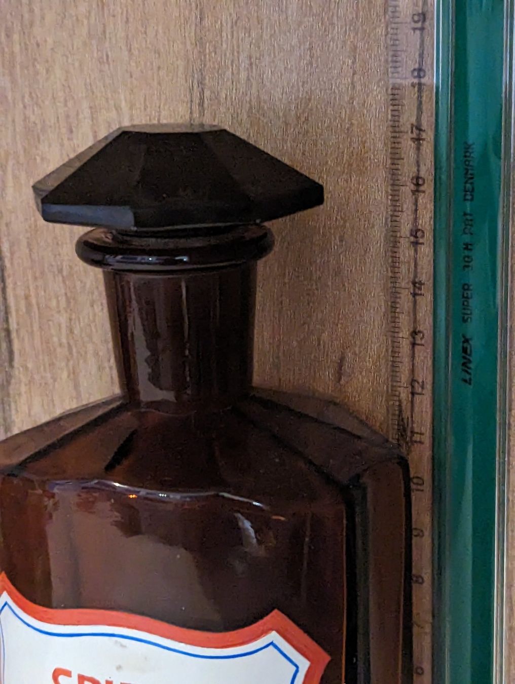 Laborzubehör: Antike Apothekerflasche Sinapis (Senf ) – Gebraucht aus Baden von swiss-alps 1