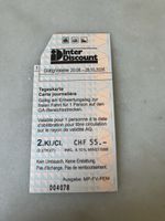 1 Carte Journalière CFF 2ème Classe, validité 28.10.2026 