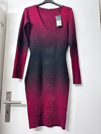 Marciano / Guess Kleid, Gr. M, Bordeaux/Schwarz