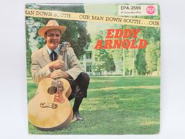 Vinyl Single EP Eddy Arnold moody River 4 Lieder Jukebox
