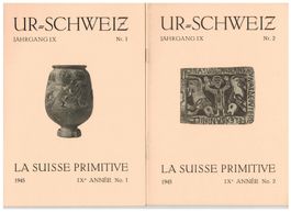Archäologie: Ur-Schweiz Jahrgang 9,1945 , 1-4