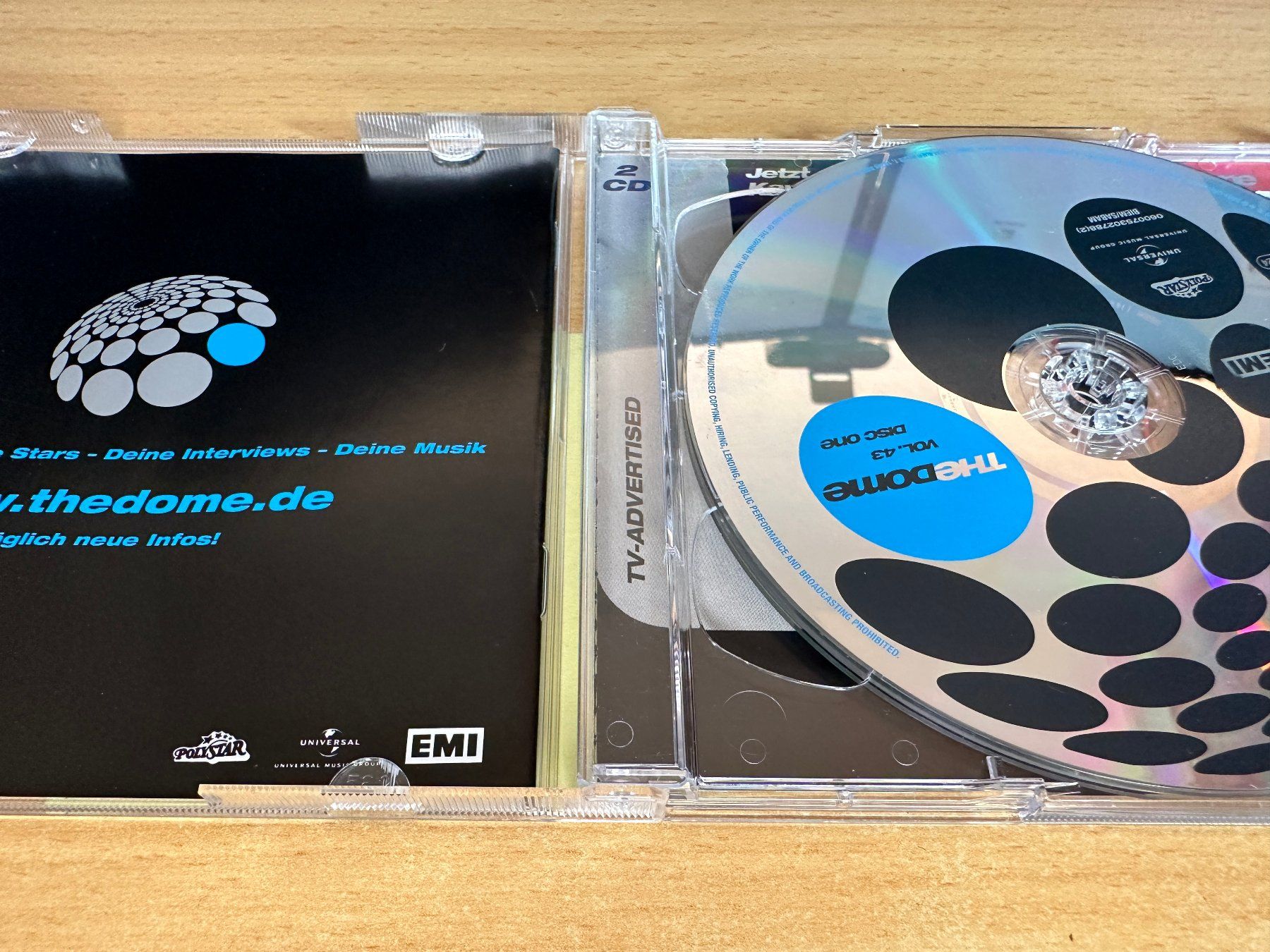 CD: Various – The Dome Vol. 43 - 2 CD – Usato da Rikon im Tösstal venduto da Alpenmutz 2
