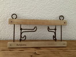 Antike kleiner Kleiderhacken, Wandgarderobe