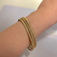 Armreifen, gold, 3Stk.