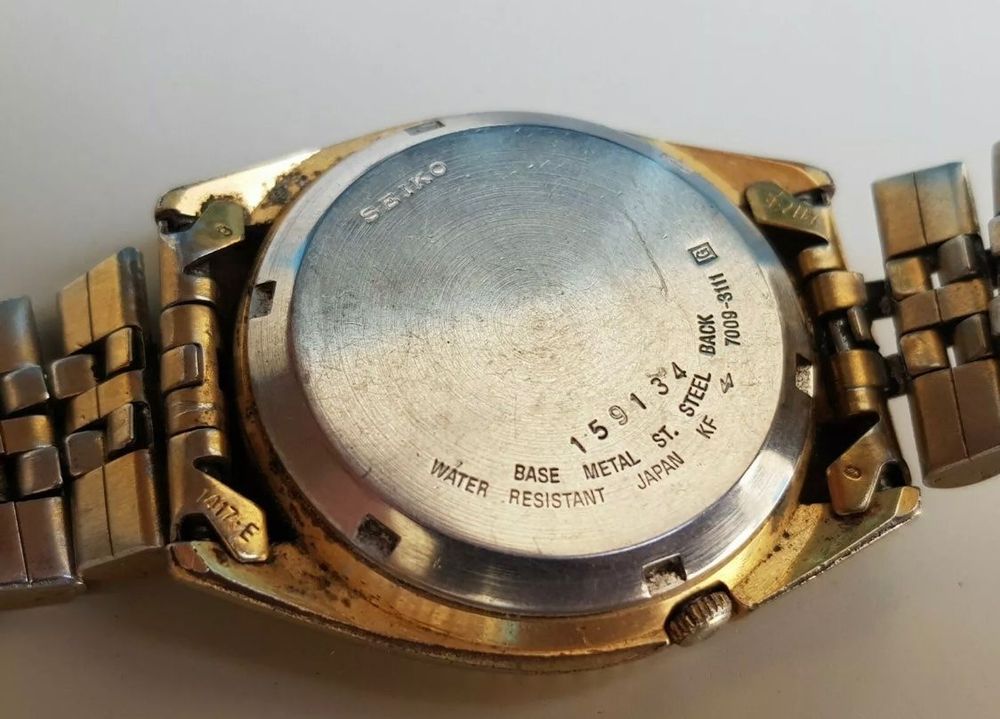 Seiko fluted bezel automatic 70093111 wristwatch Kaufen auf Ricardo