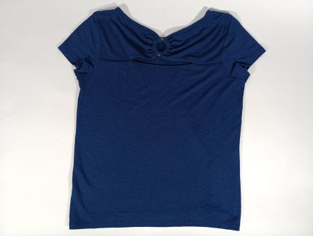 ESPRIT T-shirt bleu foncé - Taille S avec anneau