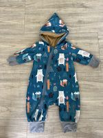 Softshell Overall gefüttert Grösse 74
