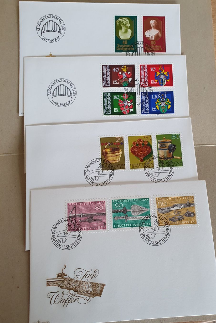 Tutti i francobolli: 1980  JSA / FDC – Nuovo (secondo la descrizione) da Alten venduto da Regenwasser