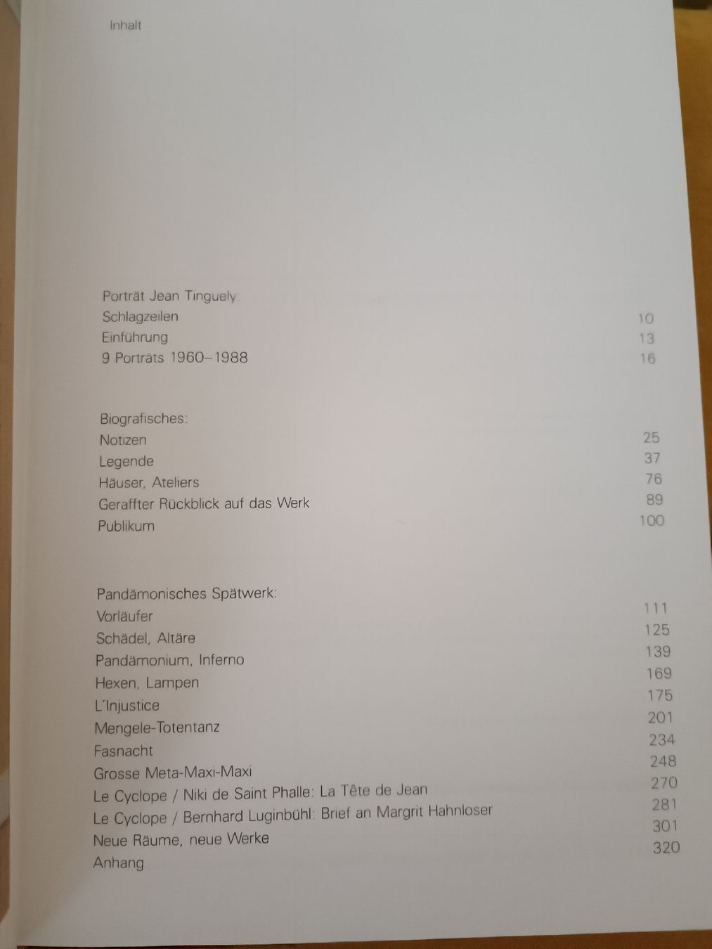 Bücher: Pandämonium Tinguely - Handsigniert Tinguely & Bezzola – Neu (gemäss Beschreibung) aus Menziken von Artographs 2
