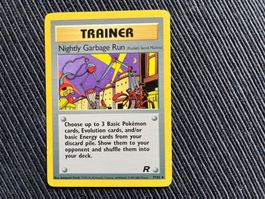 Pokemon Nightly Garbage Run non holo Team Rocket near Mint