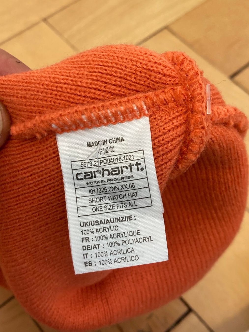 Carhartt Copricapi, berretti & cappellini: Carhartt Beanie Short watch hat – Usato da Zürich venduto da le_souk 4
