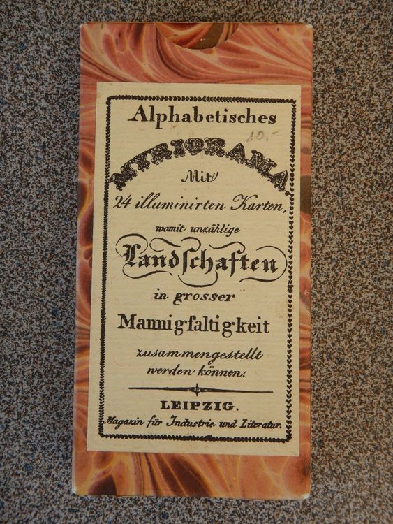 Alphabetisches Myriorama mit 24 illuminirten Karten Kaufen auf Ricardo
