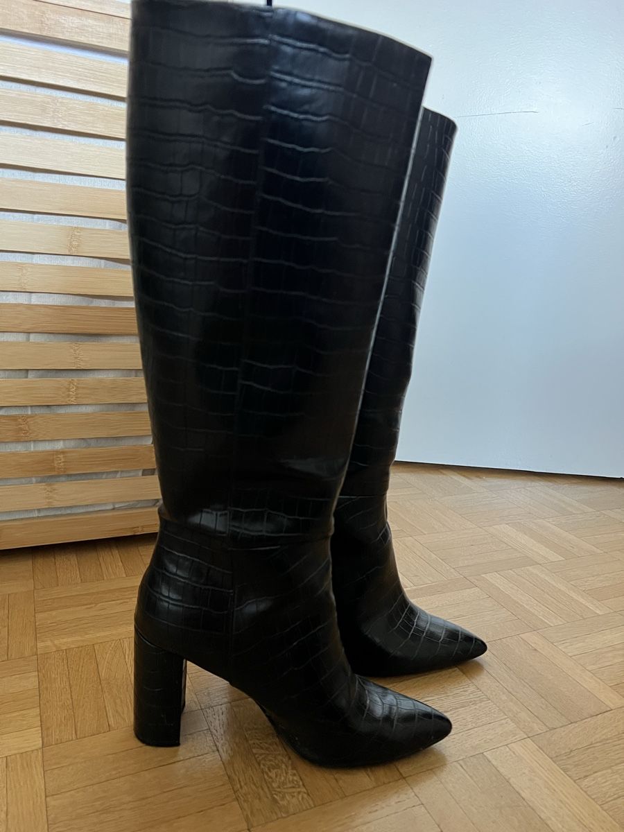 H&M Scarpe da donna: Bottes noir H&M – Usato da Vandoeuvres venduto da tif_nk52 3