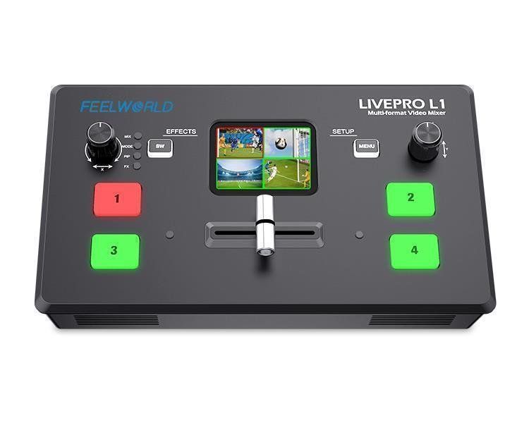 Mischpulte: Video Mixer/Switcher, Multi-Format, Live Stream, 4 x HDMI – Neu und originalverpackt aus Ermatingen von ricsba