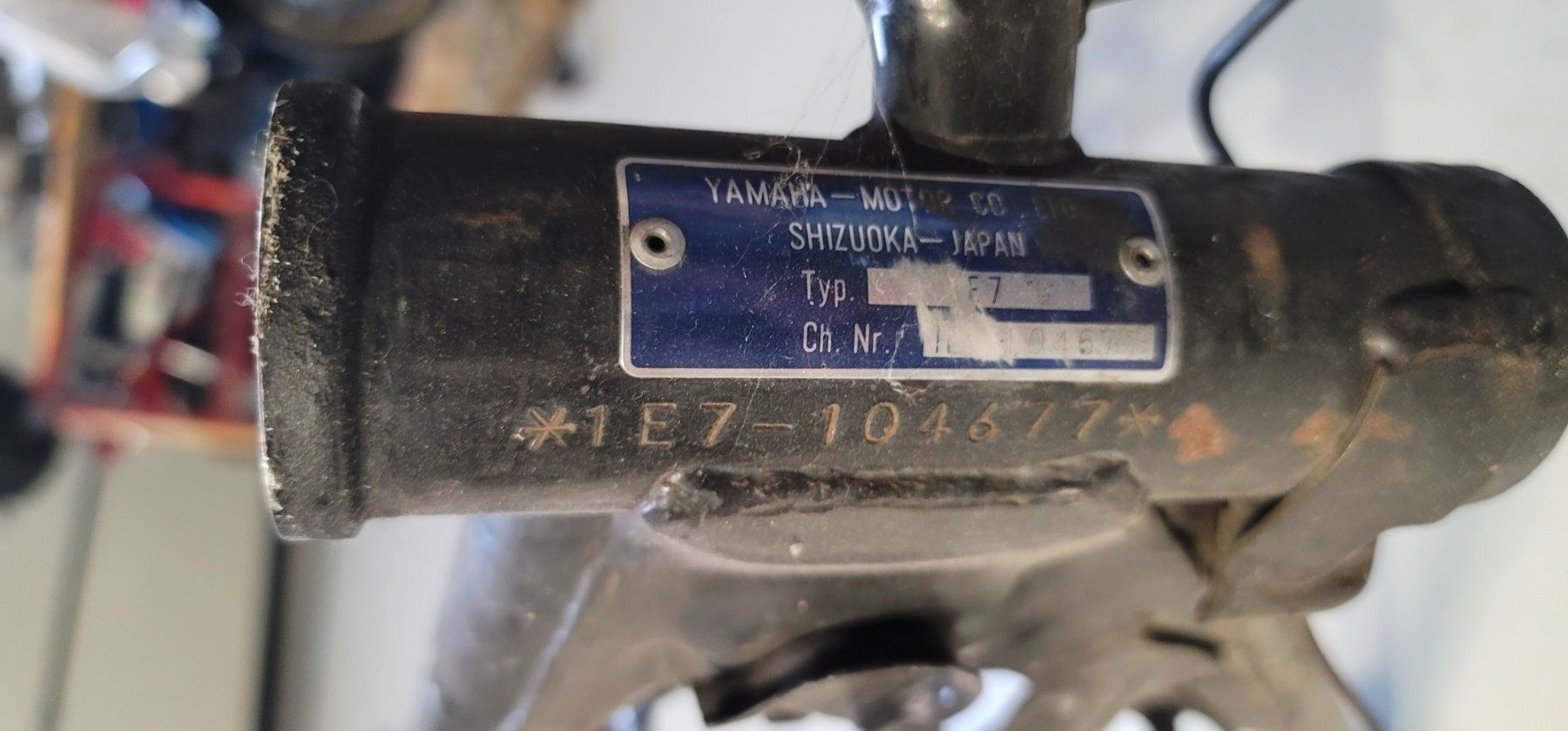 Yamaha Strada: Yamaha RD 125 1E7 Rahmen mit Ausweis – Usato da Eschenbach LU venduto da Pasaruwa 1