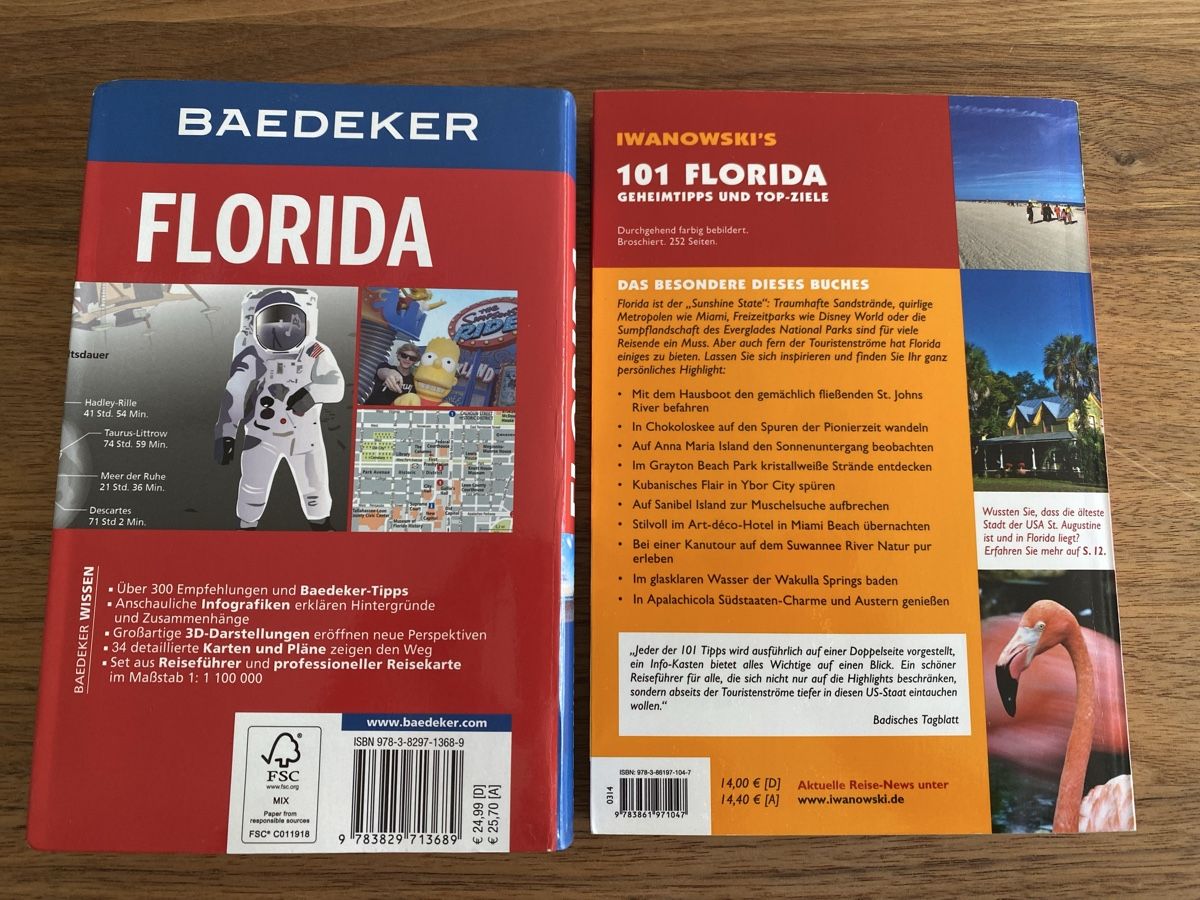Libri: Florida Reiseführer Set: Baedeker + Iwanowski – Usato da Wiezikon b.Sirnach venduto da talamona94 1