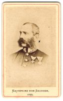 Fotografie Kronprinz Albert von Sachsen 