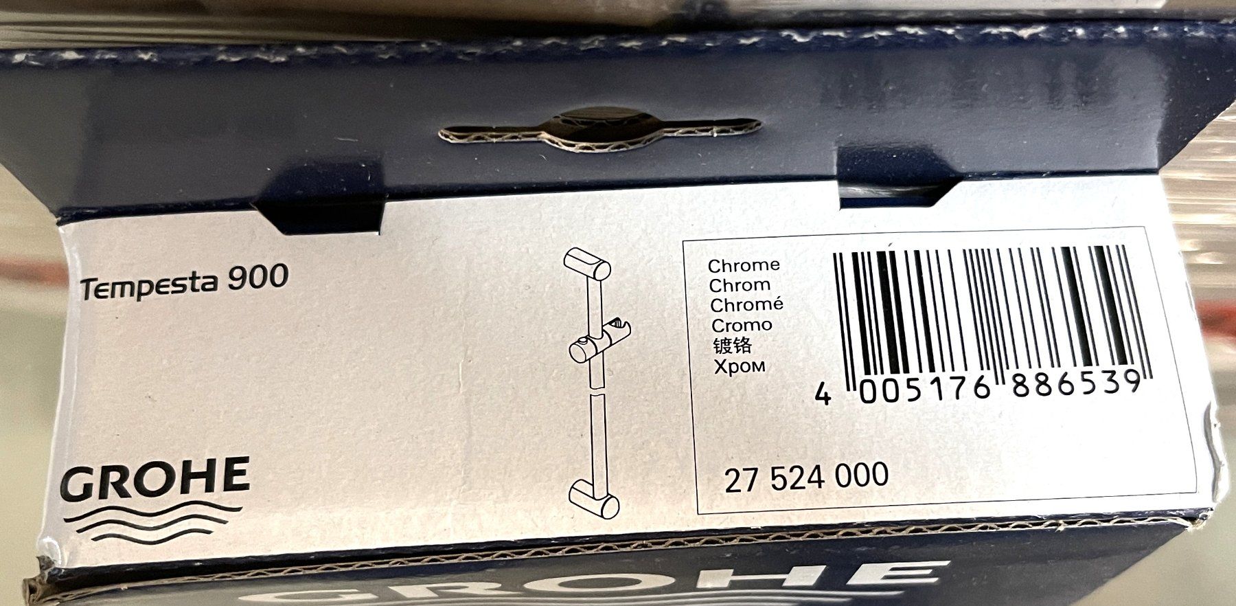 Grohe Soffioni doccia: GROHE / Tempesta - Brausestange 900 mm – Nuovo e nell'imballaggio originale da Oftringen venduto da Vucki 2