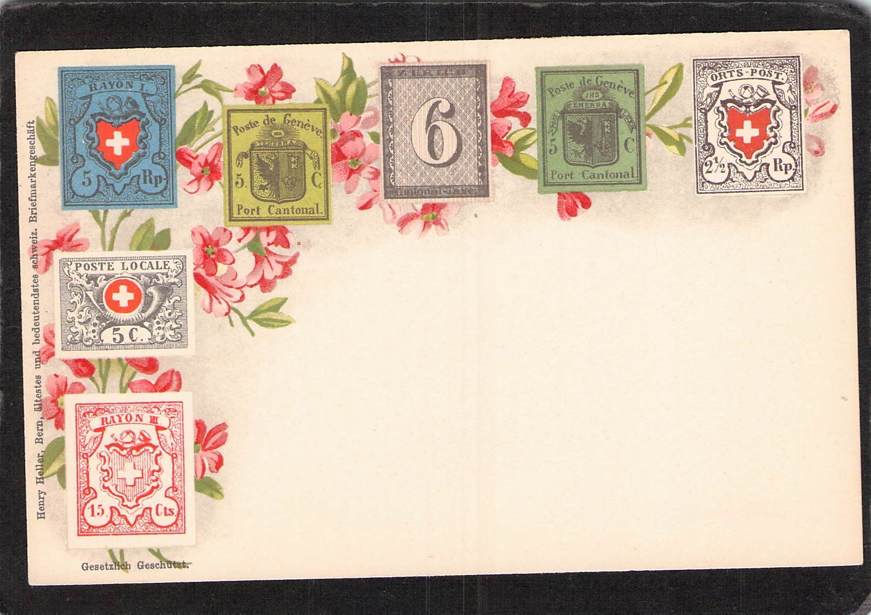 Cartoline postali: AK Briefmarkensprache – Usato da Reichenburg venduto da Pipo-67