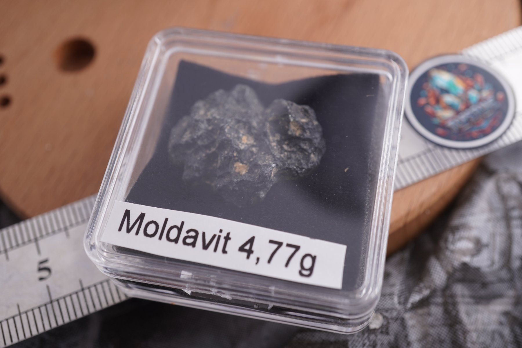 Minerali & Pietre curative: Moldavit  4.77g  27mmx 19mm   Fund direkt  2026 – Nuovo (secondo la descrizione) da Eschenbach SG venduto da topstone 1