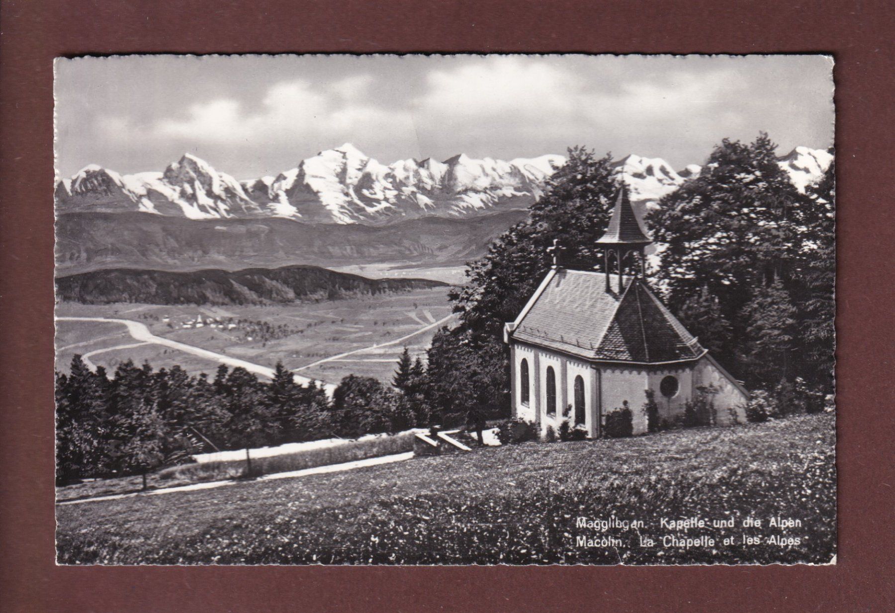Ansichtskarten: MACOLIN - La Chapelle – Gebraucht aus Pully von nicecards
