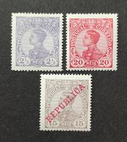 Portugal 1910, King Manuel II, ungestempelte