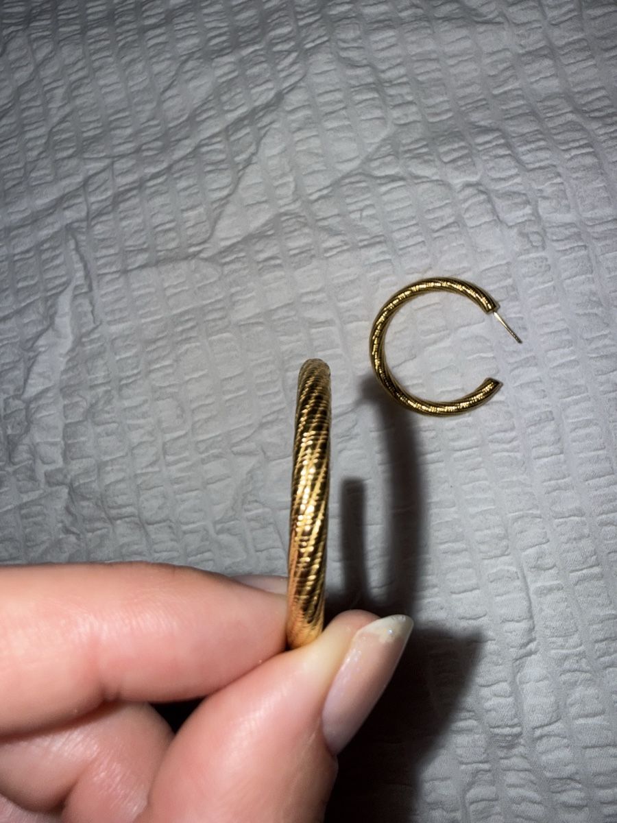 Boucles d'oreille: Goldene Kreolen  – D'occasion à Luzern par Itsclaire 5