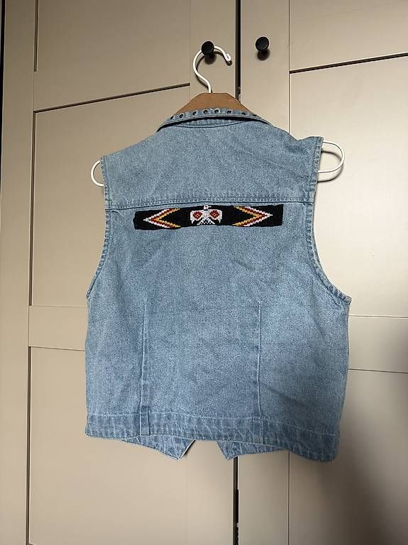 Gilet & Giacche senza maniche: Vintage Jean Vest, Medium – Usato da Zürich venduto da car_v988 1